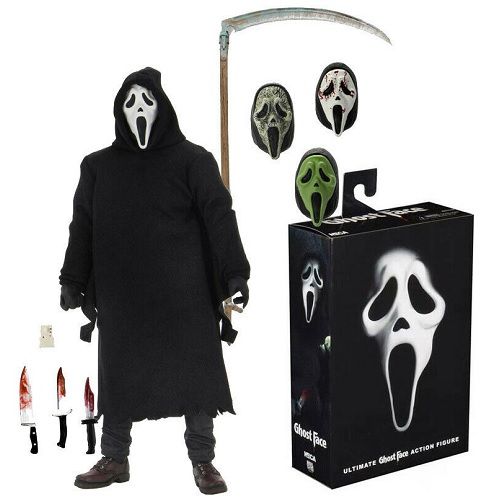 NECA Scream Ultimate Ghostface Figure (embalagem amassada e danificada)