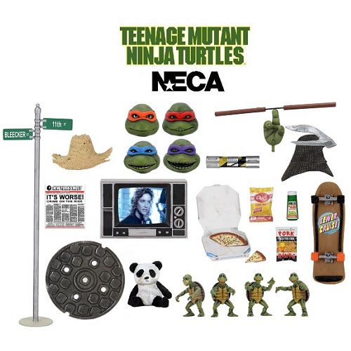 NECA Teenage Mutant Ninja Turtles (1990 Movie) – 7″ Scale Accessory Set