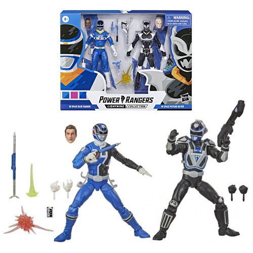 Power Rangers in Space Lightning Collection Blue Ranger Vs. Silver Psycho Battle Pack