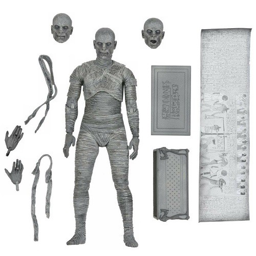 NECA Universal Monsters Ultimate Mummy (Black & White) Figure