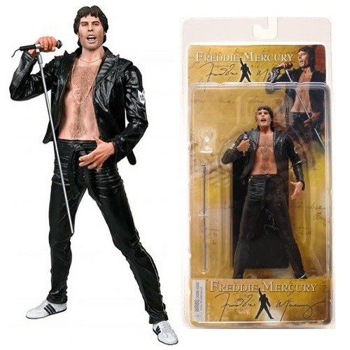 Neca Freddie Mercury Queen 1979 Live Killers Outfit (1970's Leather Look) 7" Action Figure