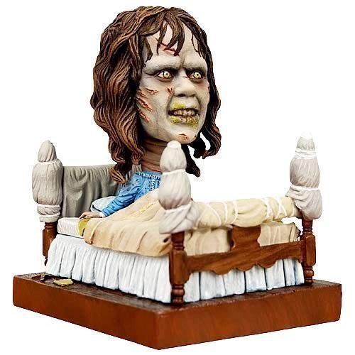 NECA The Exorcist Regan in Bed Bobble Head