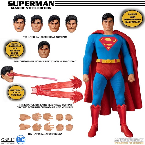 Mezco One:12 Collective DC Comics Superman: Man of Steel Edition