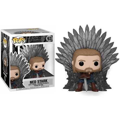 Funko Pop Deluxe Game of Thrones: Iron Anniversary Ned Stark on Iron Throne (embalagem danificada)