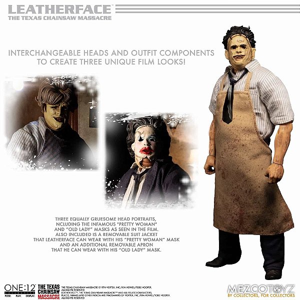 Mezco One:12 Collective Deluxe The Texas Chainsaw Massacre Leatherface