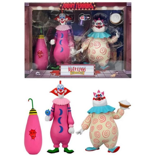 NECA Killer Klowns From Outer Space Toony Terrors Slim & Chubby Two-Pack