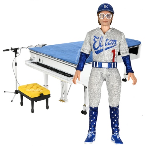 NECA Elton John Live in '75 8-Inch Clothed Action Figure