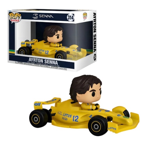 Funko Pop Rides Super Deluxe: Senna - Ayrton Senna (Lotus) #314