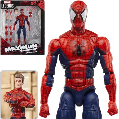 Marvel Legends Maximum Series Spider-Man Deluxe Action Figure