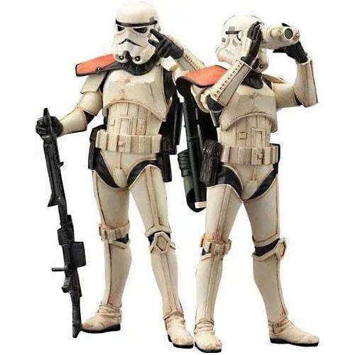 Kotobukiya Star Wars ArtFX Sandtrooper Squad Leader Statue 2-Pack (Loose/Sem Caixa)