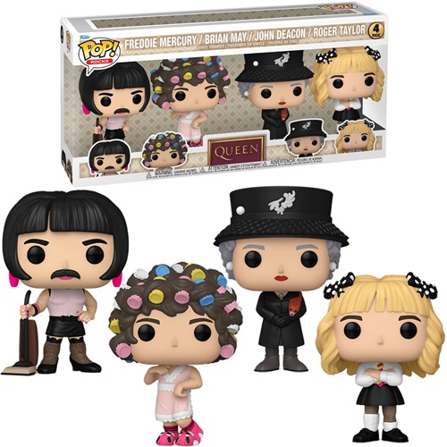 Funko Pop Rocks Queen I Want to Break Free 4-Pack
