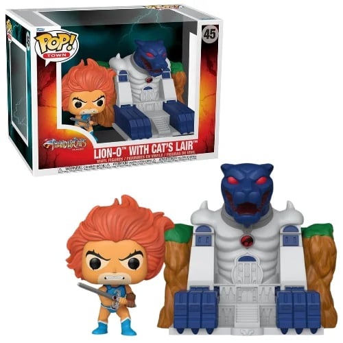 Funko Pop! Town ThunderCats Lion-O with Cat's Lair #45