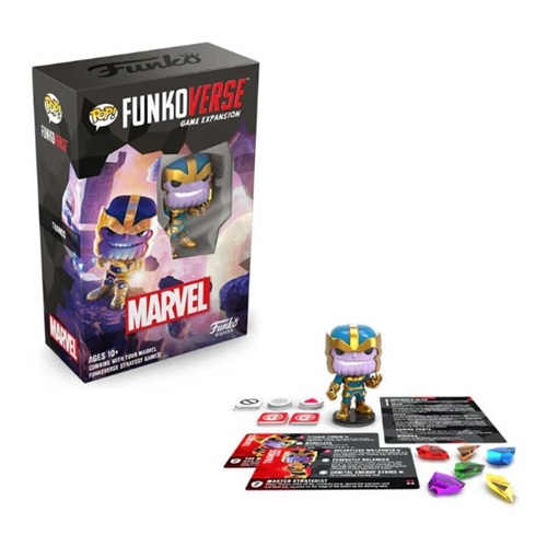 Funkoverse Strategy Game: Marvel Game Expansion (Thanos)