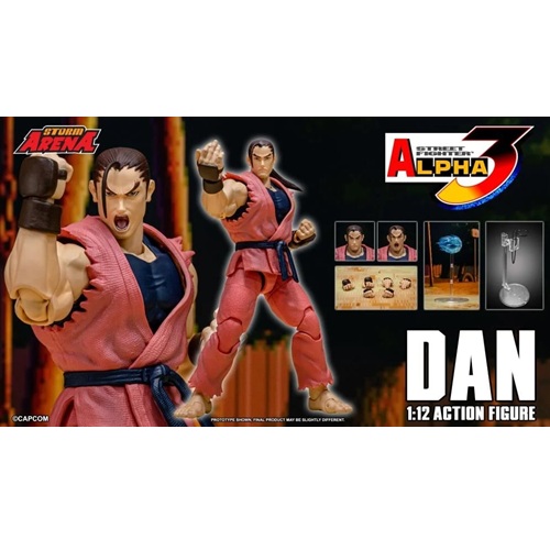 Storm Collectibles Street Fighter Alpha 3 Storm Arena Dan 1/12