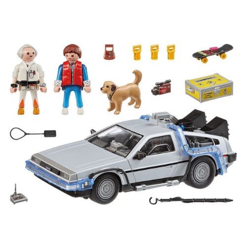 Playmobil Back to the Future DeLorean Time Machine Set