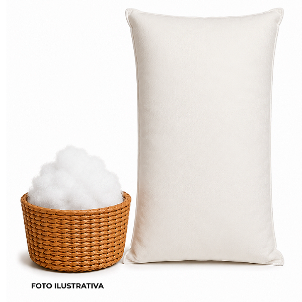 Enchimento para capa de almofada 20cm x 30cm
