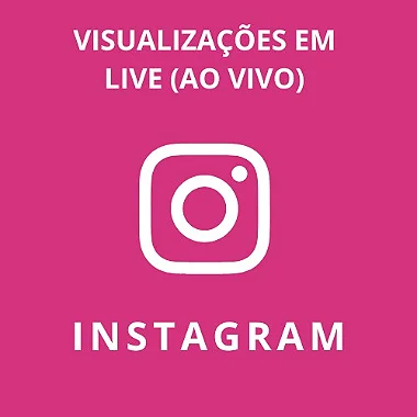 Público em LIVE (AO VIVO) no INSTAGRAM