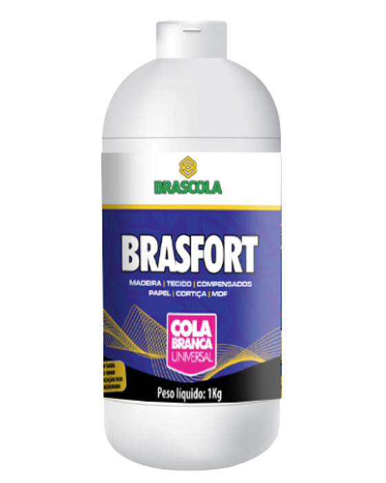 Cola Branca Universal Brasfort 1 kg