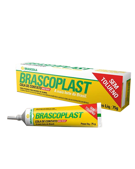 Cola de Contato 75 g para Sapateiro Brascoplast