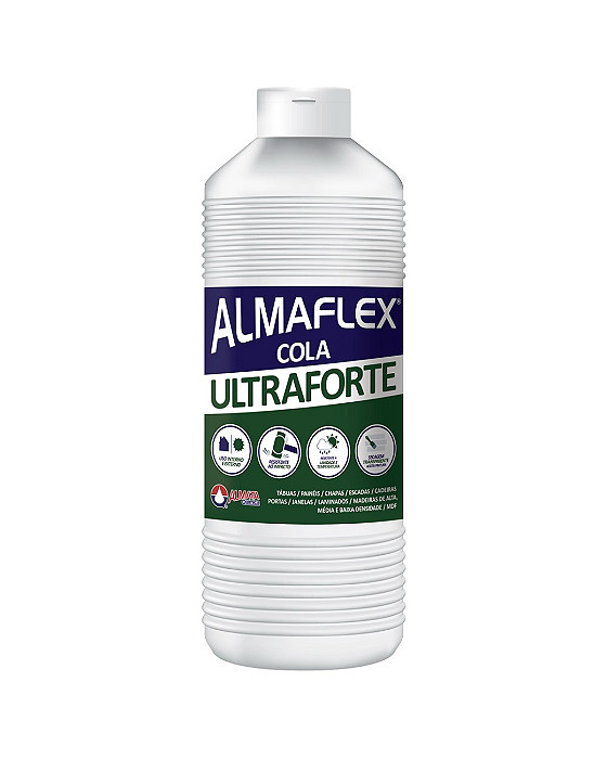 Cola Branca para Madeira PVA Ultra Forte 1 kg Almaflex