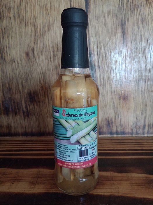 Cachaça de Cana com Cana 275ml