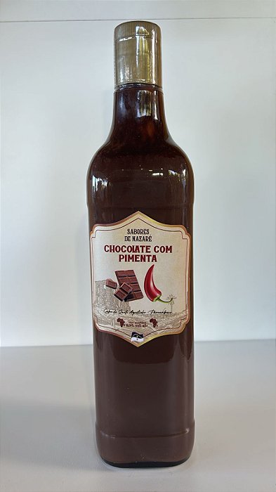 Licor chocolate com pimenta (cremoso) 1000ml