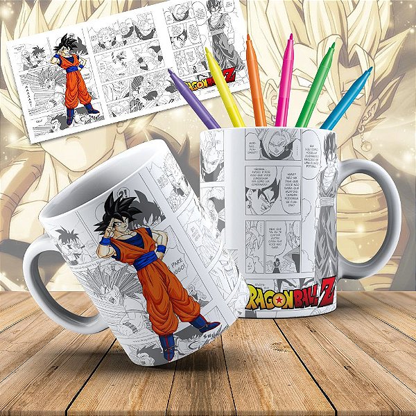 Kit de Colorir - Dragon Ball