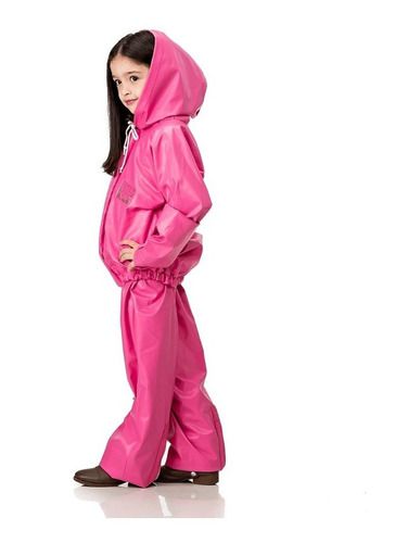 CAPA CHUVA PANTANEIRO INFANTIL FEMININA UNIV-UND