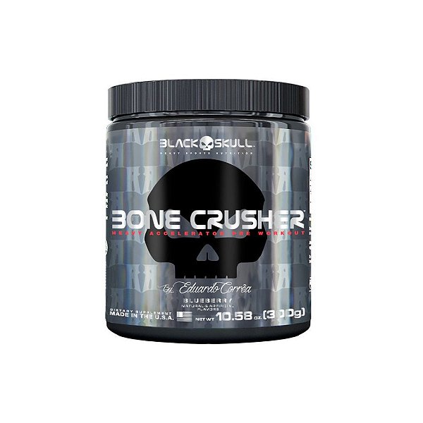 Pré-Treino Black Skull Bone Crusher 300g - Suplementos Importados Mais  Baratos