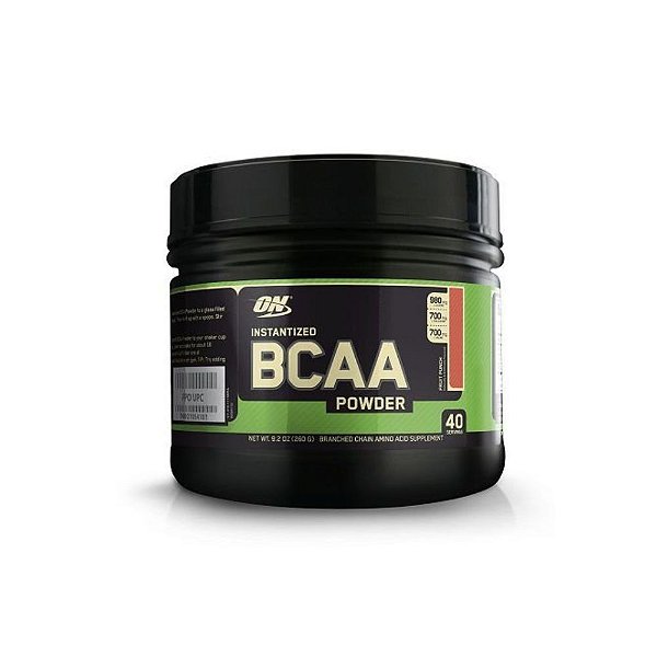 BCAA Powder 40 doses - Optimum Nutrition - Suplementos Importados Mais  Baratos
