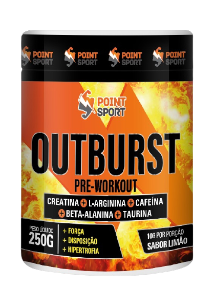 Pré-treino Outburst 300g - Point Sport suplementos