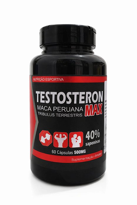 Testosteron Max - Maca Peruana - 60 Caps
