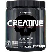 CREATINA PURA 300GR BLACK SKULL
