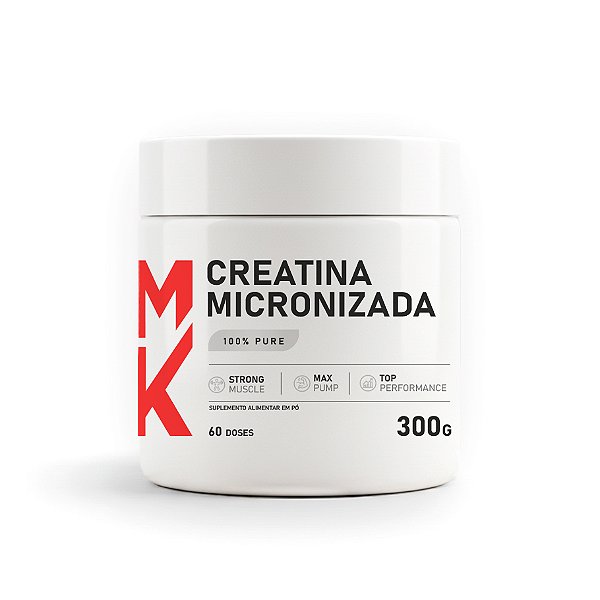 Creatina 300g - MK Suplementos
