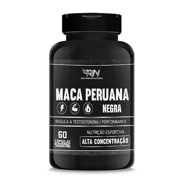Maca negra - 60 Caps - RN Suplementos nutricionais