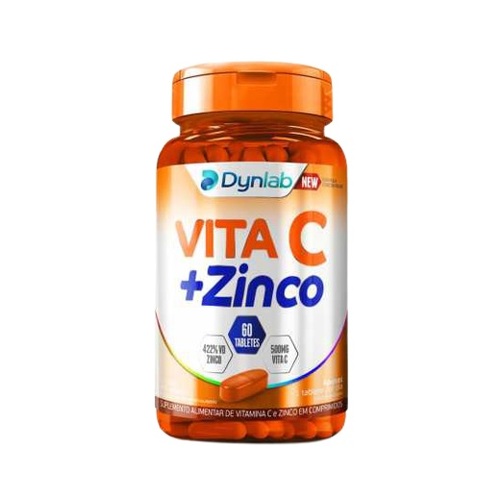 Vitamina C+Zinco (60 caps) - Dynamic Lab