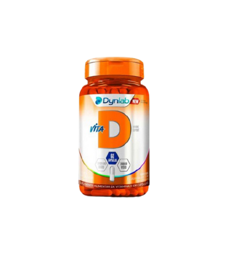 Vitamina D 2.000Ui (60 cáps) - DynLab