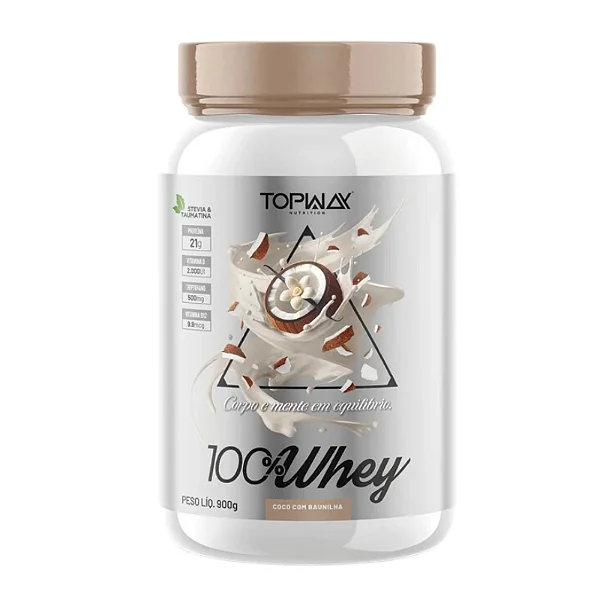 WHEY PROTEIN 100% 900GR TOPWAY