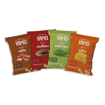 Snack YAMO - Caixa com 20 unidades (R$3,89 a und) - TOPWAY