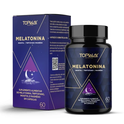 Melatonina + Inositol + Triptofano + Magnésio - TOPWAY