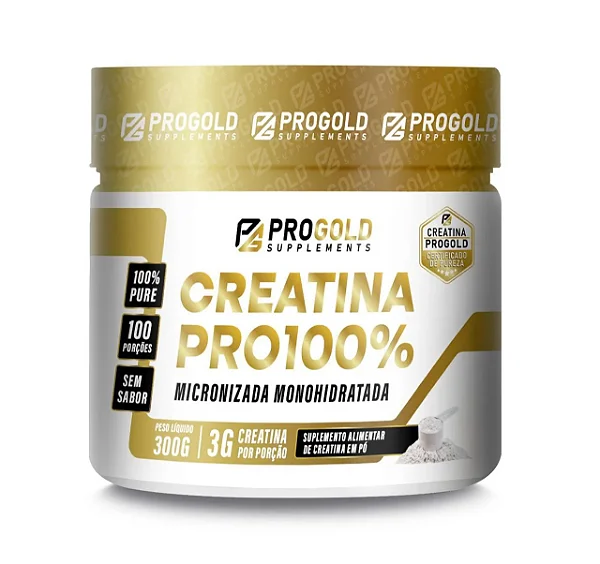 Creatina 300g Pro Gold