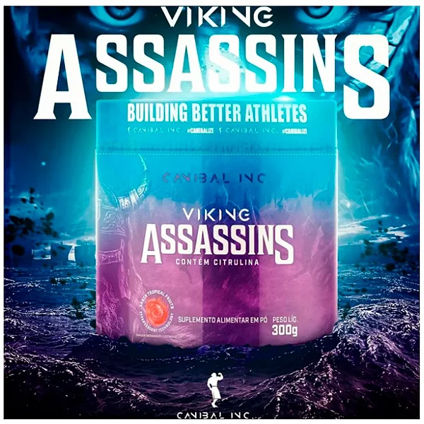 Pré Treino Viking Assassins 300g - Canibal Inc.