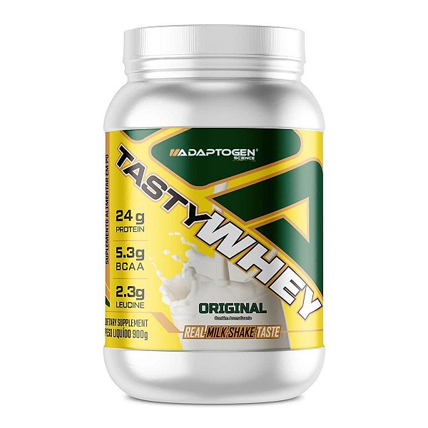 Tasty Whey Concentrado 900g - Adaptogen