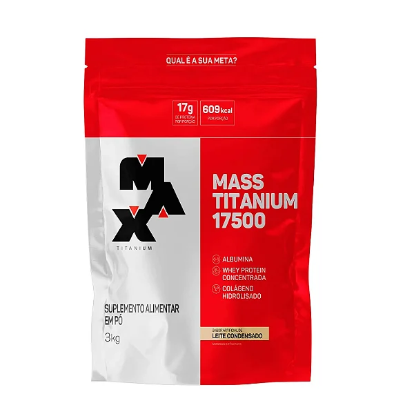 Mass Titanium - 3Kg Refil - Max Titanium