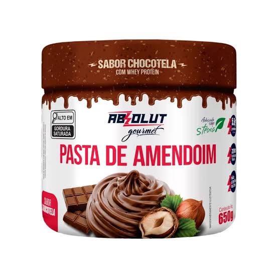 Pasta de amendoim - 650g - Absolut