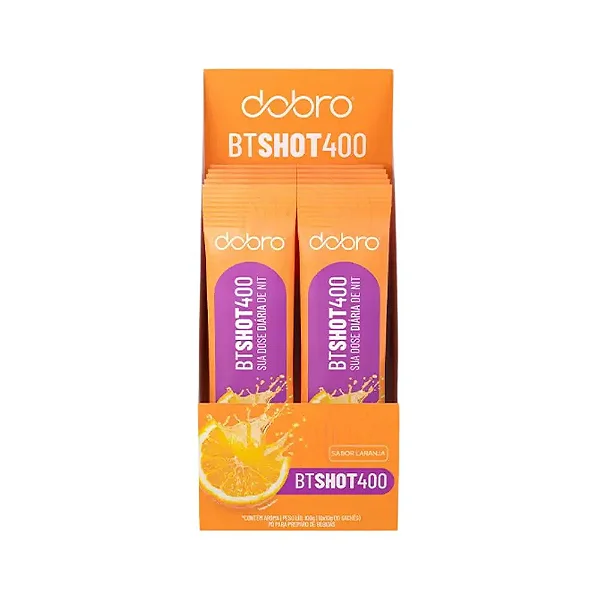 Nitrato BT400 shot sachê - 30g a unidade - Dobro