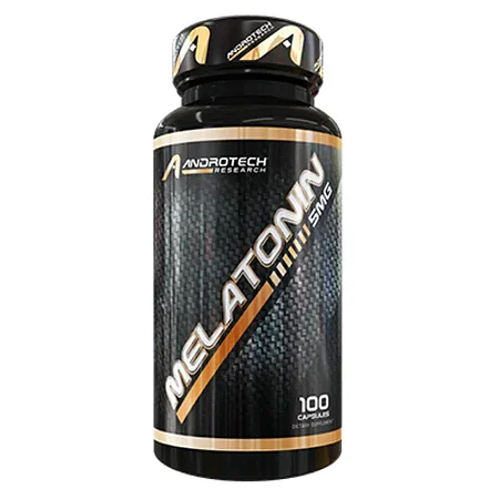Melatonina importada 5mg - 100 Caps - Androtech