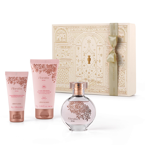 Mini Kit Presente Floratta Rose (3 itens)