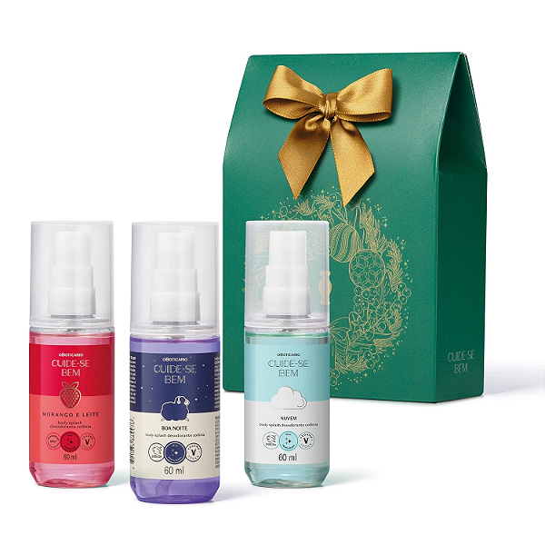 Kit Cuide-Se Bem Mini Splashes (3 Itens)
