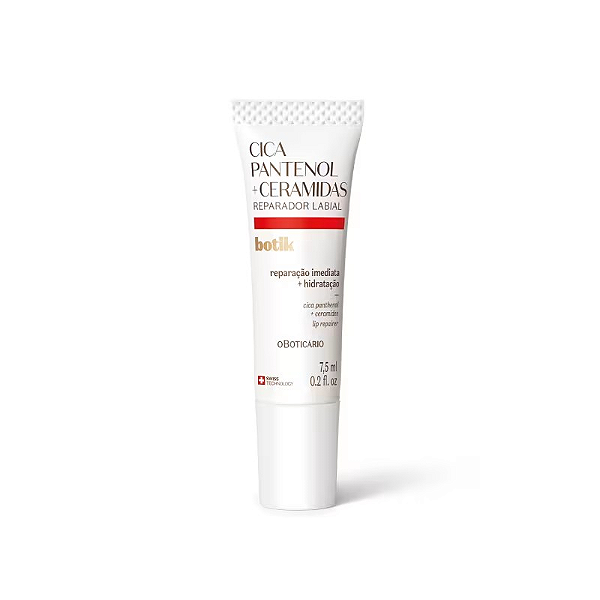 Reparador Labial Botik Cica Pantenol E Ceramidas 7,5ml